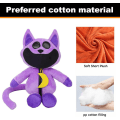 Miniatyrbilde 4 av 5: Smilende Critters Plysj, Morsomme Smilende Critters Plysj, Søte Plysjdyr Pute Dukke Leke for Fans Barn Gutter Jenter Bursdag [DB] Cat Nap
