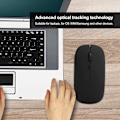 Miniatyrbilde 4 av 5: Ultratynn trådløs Bluetooth-mus egnet for bærbar PC og nettbrett