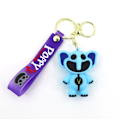 Pikkukuva 2 / 2: 2024 Smiling Critters CatNap DogDay -hahmot PVC-laukut, riipukset, avaimenperät Blue