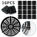 Miniatyrbilde 3 av 9: Airfryer Gummibeskyttelse Gummibeskyttelse 8STK 8STK 8 Stk 8Pcs