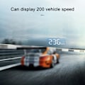 Miniatyrbild 5 av 5: Head Up Display, Car Universal Gps Skin, Speedometer USB Interface, Speed, Driving Direction, Overspeed, Clear Fault Code, för alla fordon