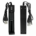 Miniatyrbild 1 av 4: 2 st Universal Batteriladdare Smart Mini Multifunktionell Laddare för Uppladdningsbara Batterier