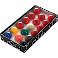 Pikkukuva 3 / 3: Powerglide Classic Standard 17 Snooker -pallosetti Professional 37,5 mm - Pakattu