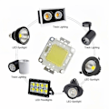 Miniatyrbilde 4 av 10: LED Chip Beads Lampeperler 30W VARM HVIT VARM HVIT - på lager 30Wwarm white