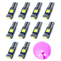 Pikkukuva 10 / 10: 10 kpl kojelaudan polttimo auto LED-valo KELTAINEN yellow