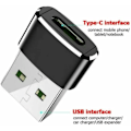 Miniatyrbillede 8 af 8: USB til USB-C Adapter 2-pak, USB-C Han OTG Oplader Type C Konverter til Apple Watch Ultra 7 8 9, iPhone 15 14 13 Plus Pro Max, AirPods 3, iPad Air, Bil