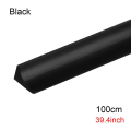 Miniatyrbillede 1 af 5: Vandstop Vandholder strimmel SORT 100CM Sort Black 100 cm