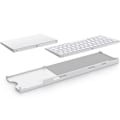 Miniatyrbilde 1 av 5: BESTAND Justerbart Skrivebordsstativ for Apple Magic Trackpad 2/3/Magic Keyboard 2/3