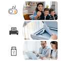 Miniatyrbilde 3 av 10: Spring Data Kabel Mobiltelefon Ladekabel HVIT 1M TYPE C Hvit White 1mType C-Type C