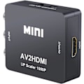 Miniatyrbilde 2 av 6: Mini AV RCA CVBS til HDMI Video Audio Konvertere Støtteadapter 720 1080P for Kamera, Xbox 360, PS1, PS2, WII, N64, Gamecube, Snes, NES...