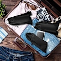 Miniatyrbilde 4 av 9: Trekksekker, 10 stk. Lekeoppbevaring Voksen Foldbar Cinch og Ditty Stuff Pouch Lekeposer Multi Bruk