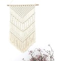 Miniatyrbild 1 av 5: Macrame väggbonad i bohemisk stil, vävd för inredning