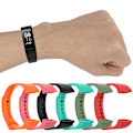 Pikkukuva 4 / 5: Kellon ranneke, yhteensopiva Redmi/yhteensopiva Xiaomi Mi Band 4c paksumpi turvallinen Tpu-vaihtoranneke älykellon rannekoru Kaesi Black-Blue