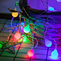 Miniatyrbillede 3 af 7: 7M 50 LED Solcellelysstreng Have Fe-lys Warm color bubble ball
