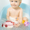 Miniatyrbilde 2 av 5: Opptrekkbar badeleke for barn, gutter og jenter, badeleker for baby, badetube