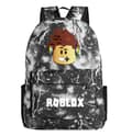 Ny Roblox Rygsæk Børn Skoletaske Studenter Bogtaske Rejsetaske Gave Sort Lyn