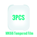 Pikkukuva 1 / 5: Alkuperäinen Mk66 älykellohihnat vedenpitävä ranneke 15 mm rannekoru ilmainen yksi pala karkaistu lasi älykello osat Only 3pcs Film