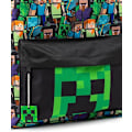 Miniatyrbillede 3 af 4: Minecraft Rygsæk Til Drenge | Sort Skolerygsæk Til Børn | Grøn Creeper Zombie Skelet Enderman & Huleedderkop '-PO-_xx