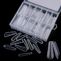 Miniatyrbilde 1 av 4: 120 stk Dobbelt System Negleformer Poly UV Gel Fingerforlengelse Kunstig Manikyr