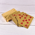 Pikkukuva 3 / 8: Vedenpitävät muoviset pelikortit Collection Gold Diamond Poker gold