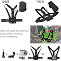 Miniatyrbild 3 av 7: 10-i-1 GoPro Tillbehörskit, Actionkameratillbehör för GoPro Hero 12 11 10 9 8 7 6 5 4 3+ 3 Hero Session 5 Black AKASO EK7000 Ape