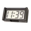 Elektronisk klocka Auto Dashboard Stick-On Mini Klocka Bil Lastbil Inredning Dekorationer Verkstad Digtal Klocka