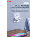 Miniatyrbilde 3 av 4: 20W hurtiglader med 2 m kabel White