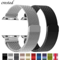 Miniatyrbild 2 av 5: Milanese loop rem för Apple Watch band 44mm 40mm 45mm 49mm 41mm 38mm 42mm 44mm Armband iwatch Series 9 3 6 5 SE 7 8 Ultra 2 starlight - silver silver 42mm/44mm/45mm/49mm