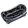 Miniatyrbilde 4 av 5: 2 stk 21b erstatnings barberhoder, egnet for 21B Braun barbermaskin S3-serie mesh 3010s3020s300s3000s dekselnett
