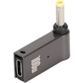 Miniatyrbild 6 av 6: USB C Hona till Likström Hane-adapter, 100W PD Typ C till 5,5x1,7 mm Laddningsportadapter för Bärbar Dator, Snabbladdnings PD-adapter