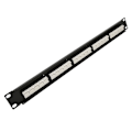 Miniatyrbilde 5 av 8: RJ11 Gjennomgående Hull 25 Porter Anti-Interferens Gullbelagt Pin CAT3 Patch Panel for 19 Tommers Stativskap 0.7