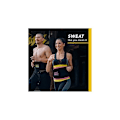Miniatyrbillede 2 af 6: Svedbælte Burn bælte Fitness Cardio Sort Sort Black Small