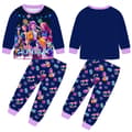 Demon Hunters Barn Långärmad Pyjamas Set (lila, 110cm) Purple 110cm