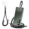 Miniatyrbilde 1 av 6: Spigen 2-PAK Universal Stroppsett Kryss & Håndledd Svart