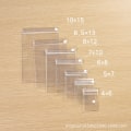 Miniatyrbilde 2 av 5: 100 stk selvforseglende poser Zip Lock poser 100 stk 4X6CM 100 stk 4X6CM 100pcs 4x6cm 100pcs 4x6cm