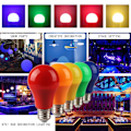 Miniatyrbillede 5 af 10: LED-pære A60 Rød E27 Red Red E27-E27