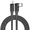 Miniatyrbilde 1 av 5: Link-kabel for Oculus Quest 2 Hurtiglading og PC-dataoverføring USB C 3.2 Gen1 5gbps Pd Overføringsladekabel Vr Headset Link-kabel Svart Black 3M