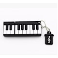 Miniatyrbild 3 av 5: Pianoformad USB 2.0 Flash-enhet USB-disk Penndrive (svart, 64 GB)