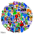 Pikkukuva 1 / 4: 50 kpl Roblox Rainbow Friends Graffiti -tarra, vedenpitävä puhelimeen