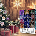 Miniatyrbillede 5 af 7: Taylor Swift Armbånd Julekalender Julepynt Æske Gave E