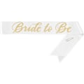 Miniatyrbillede 2 af 5: Polterabend Rosaguld Skærf + Slør - Bride to Be | Polterabend Pynt Sæt - Skærf til Bruden | Bryllupsgave