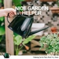 Miniatyrbilde 5 av 5: Vannkanne Grønn Innendørs Vannkanne Hjem Bonsai Planter Hage Blomster Lang Tute 1.4L 1/3 Gallon Liten Transparent Moderne