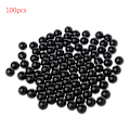 Miniatyrbilde 1 av 5: 100 stk 3-12 mm sorte dukkeøyne sikkerhetssømmer perler for DIY bjørn utstoppede leker 0.1 12MM