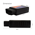Miniatyrbilde 2 av 4: OBD II feilkodeleser iOS/Apple/Android - WiFi