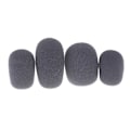 Miniatyrbillede 3 af 5: Nye 10 stk. Mikrofon Headset Grill Vindsvamp Skum Sort Mic 45*25*11