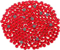 3000 stk Hotfix Light Siam Rhinestones til Håndværk, SS16 (3,8-4,0 mm) Light Siam Light Siam SS16