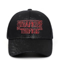 Miniatyrbild 2 av 3: Stranger Things Baseball Cap Stranger Things Monogram Broderad Utomhus Sport Visor-färg:svart