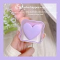 Miniatyrbild 4 av 7: 18W 20W Hjärtformad Skyddande Datakabel USB-Laddare Linje Hörlurskabelskydd Organizer Kompatibel med iPhone 11 12 13 14 15 Pro Max (Love Purple)
