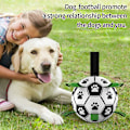Miniatyrbilde 7 av 9: Hunde leker, interaktive fotball leker for hunder med grepestropper, holdbare hundeballer for små og mellomstore hunder