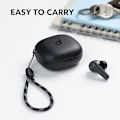 Miniatyrbillede 2 af 5: P20i True Wireless Earbuds, 10 mm drivere med stor bas, Bluetooth 5.3, 30 timers lang spilletid, vandafvisende, 2 mikrofoner til AI-klare opkald